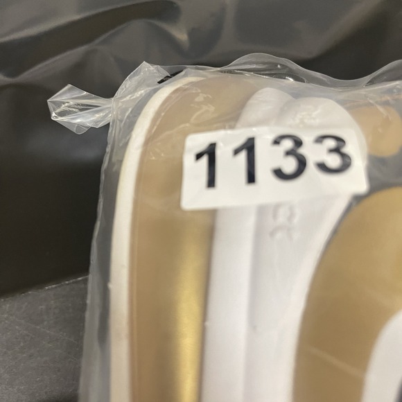 Nike Sneakers Mens 10 Air Max 270 React CW7298-100 Gold Athletic‎ Running Shoes - Picture 10 of 10